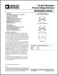 ADR291 Datasheet