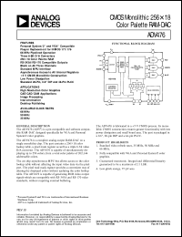 ADV476 Datasheet