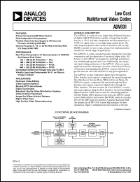 ADV601 Datasheet