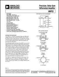 AMP03 Datasheet