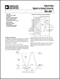 HDG-0807B Datasheet