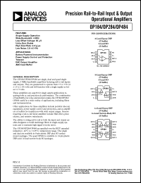 OP284 Datasheet