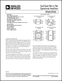 OP295 Datasheet