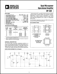 OP420 Datasheet