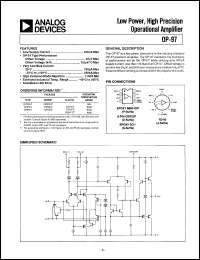 OP97 Datasheet