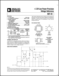 REF43 Datasheet