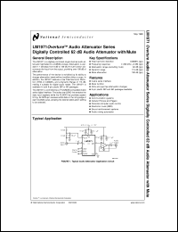 LM1971-NRE Datasheet