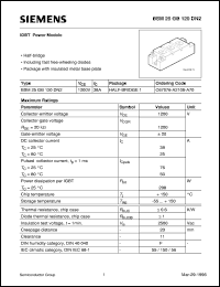BSM25GB120DN2 Datasheet