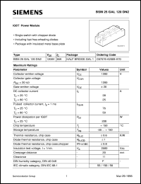 BSM25GAL120DN2 Datasheet