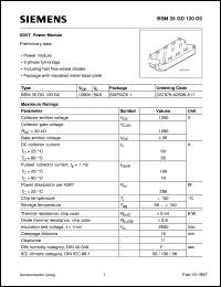 BSM35GD120D2 Datasheet