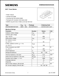 BSM50GD60DN2 Datasheet
