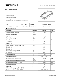 BSM50GD120DN2G Datasheet