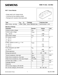 BSM75GAL120DN2 Datasheet