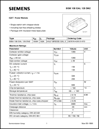 BSM100GAL120DN2 Datasheet