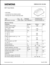 BSM200GB120DL Datasheet