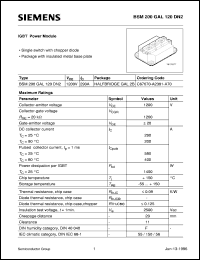 BSM200GAL120DN2 Datasheet