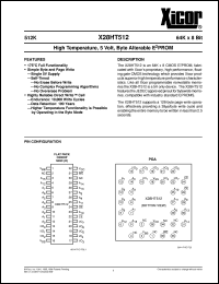 X28HT512K-20 Datasheet