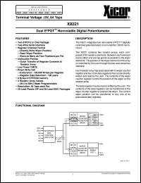 X9221WP Datasheet