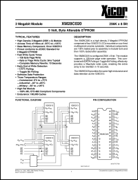 XM28C020M-15 Datasheet