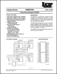 XM28C040MHR-20 Datasheet