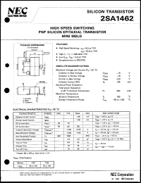 2SA1462-T2B Datasheet