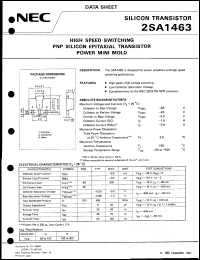2SA1463-T1 Datasheet