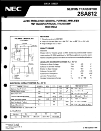 2SA812-T1B Datasheet