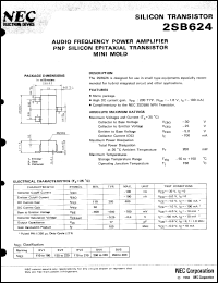 2SB624-T1B Datasheet