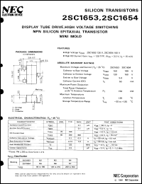 2SC1653-T2B Datasheet
