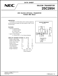 2SC2954-T1 Datasheet