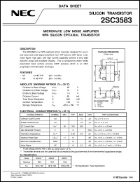 2SC3583-T2B Datasheet