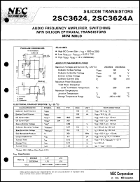 2SC3624-T1B Datasheet