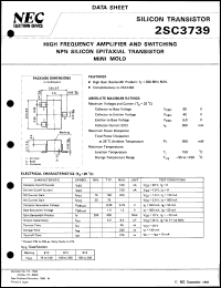 2SC3739-T1B Datasheet