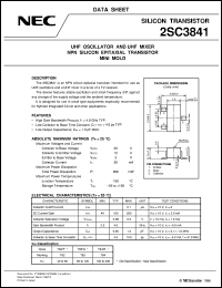 2SC3841-VM Datasheet