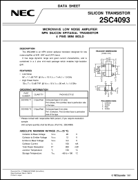 2SC4093R-T2 Datasheet