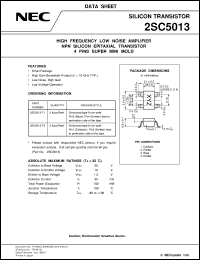 2SC5013-T1/-T2 Datasheet