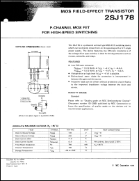 2SJ178 Datasheet
