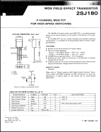 2SJ180 Datasheet