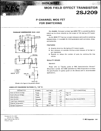 2SJ209-T2B Datasheet