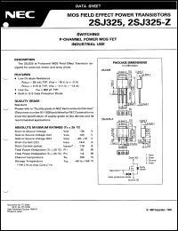 2SJ325-Z-E1(JM) Datasheet