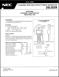 2SJ329 Datasheet