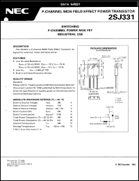 2SJ331 Datasheet