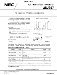 2SJ357 Datasheet