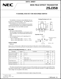 2SJ358 Datasheet