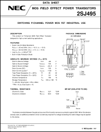 2SJ495 Datasheet