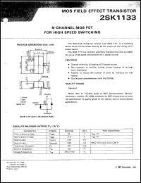 2SK1132/JM Datasheet