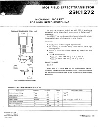 2SK1272-T/JD Datasheet