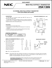 2SK1399-T1B Datasheet