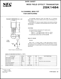 2SK1484-T/JD Datasheet