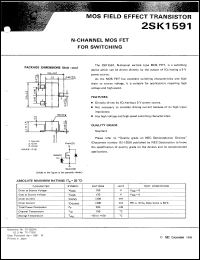 2SK1591-T2B Datasheet